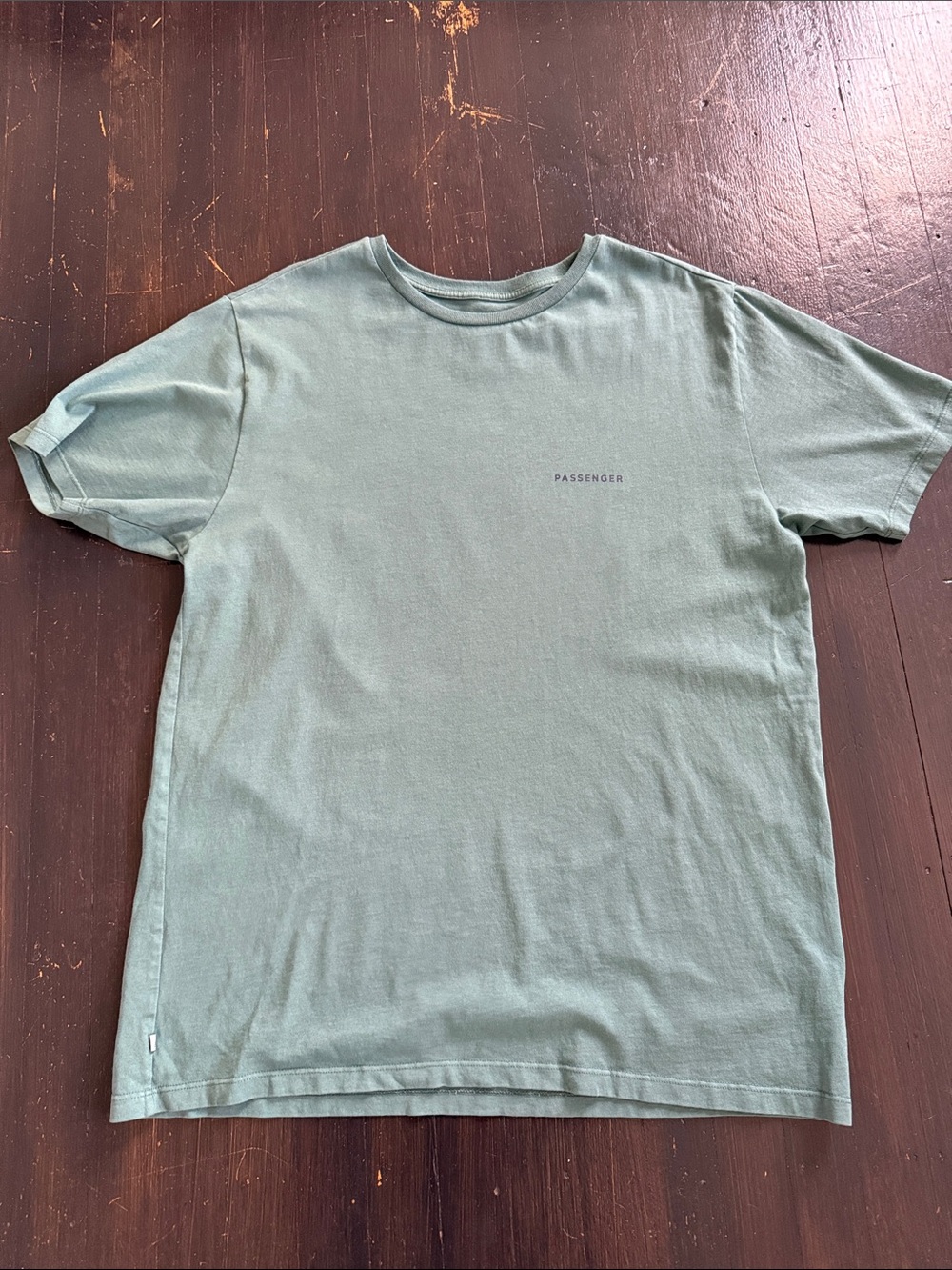Passenger Olive Green Short-Sleeve Crewneck T-Shirt